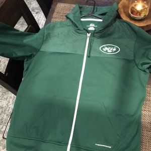 NY JETS zip up hoodie